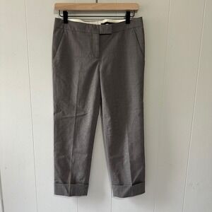Theory 100% Virgin Wool ankle‎ pants Y2k Minimalist Women's
